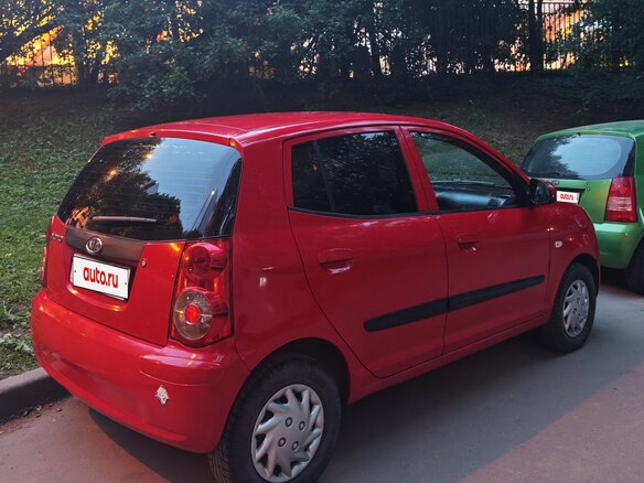 2010 Kia Picanto I Рестайлинг, красный, 540000 рублей - вид 2