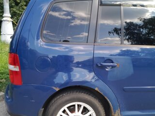 2005 Volkswagen Touran I, синий, 600000 рублей, вид 4