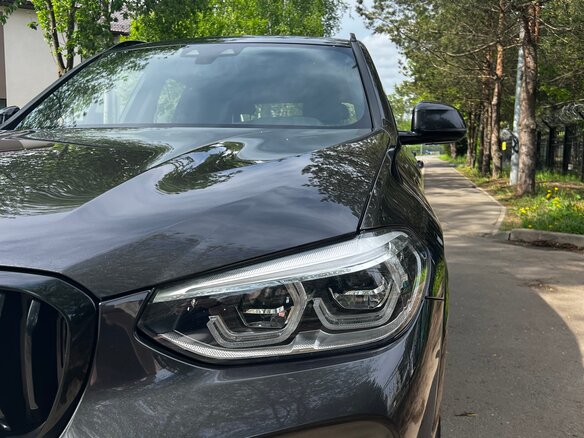 2021 BMW X3 20d xDrive III (G01), серый - вид 20