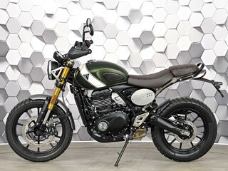 2025 Triumph Scrambler, зелёный, 695000 рублей, вид 4