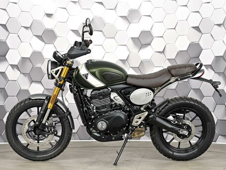 2025 Triumph Scrambler, зелёный, 695000 рублей, вид 4