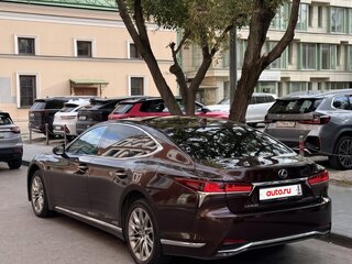 2017 Lexus LS 500h V, коричневый, 4100000 рублей, вид 5