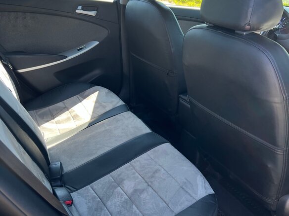 2013 Hyundai Solaris I, серебристый, 740000 рублей - вид 13