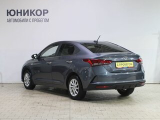 2021 Hyundai Solaris II Рестайлинг, серый, 1769000 рублей, вид 3