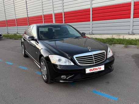 2006 Mercedes-Benz S-Класс 600 Long V (W221), чёрный, 2700000 рублей, вид 1