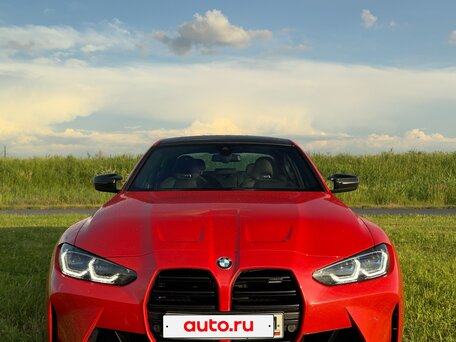 2021 BMW M3 Competition Package VI (G80), красный, 9000000 рублей, вид 2