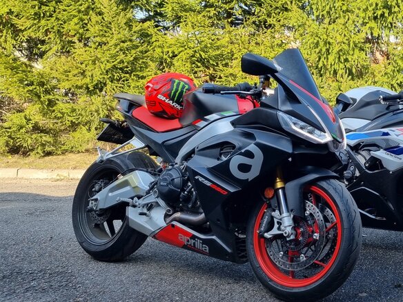 2021 Aprilia RS 660, чёрный, 1190000 рублей