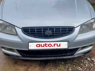 2005 Hyundai Accent ТагАЗ II, серебристый, 260000 рублей, вид 1