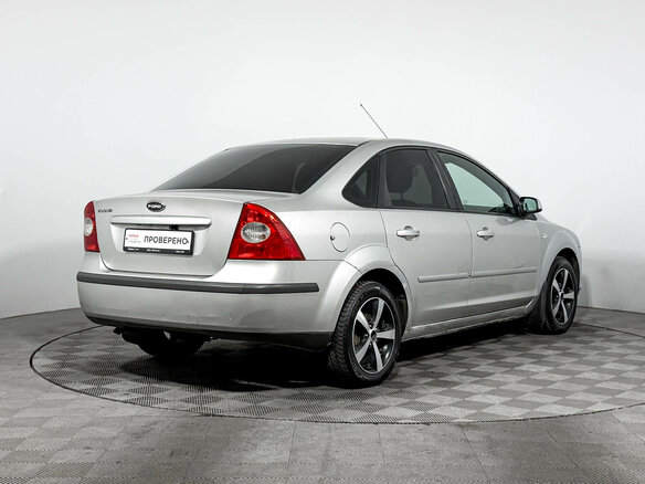 2006 Ford Focus II, серебристый - вид 4