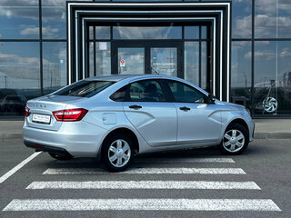 2016 Lada (ВАЗ) Vesta I, серебристый, 595000 рублей, вид 4
