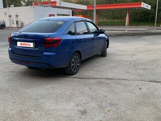 2017 Lada (ВАЗ) Granta I, синий, 395000 рублей, вид 5