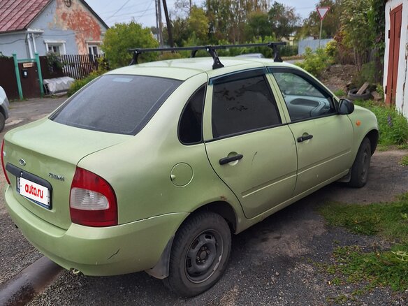 2006 Lada (ВАЗ) Kalina I, зелёный, 150000 рублей - вид 3