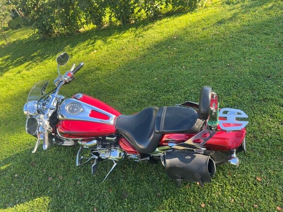 2009 Yamaha XV 1900, красный, 949000 рублей - вид 13