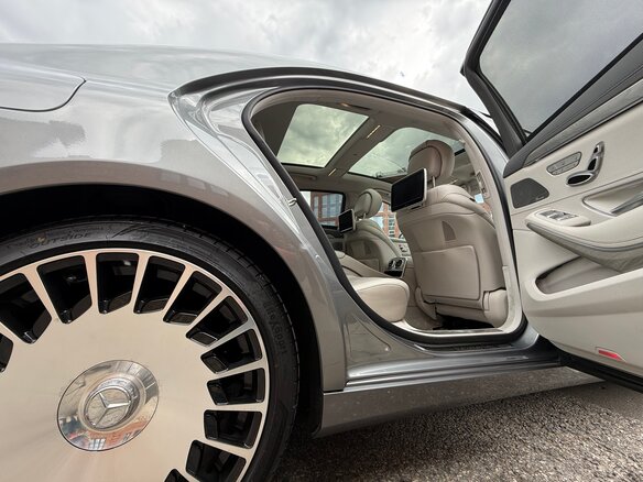 2013 Mercedes-Benz S-Класс 500 VI (W222, C217), серый, 3350000 рублей - вид 4