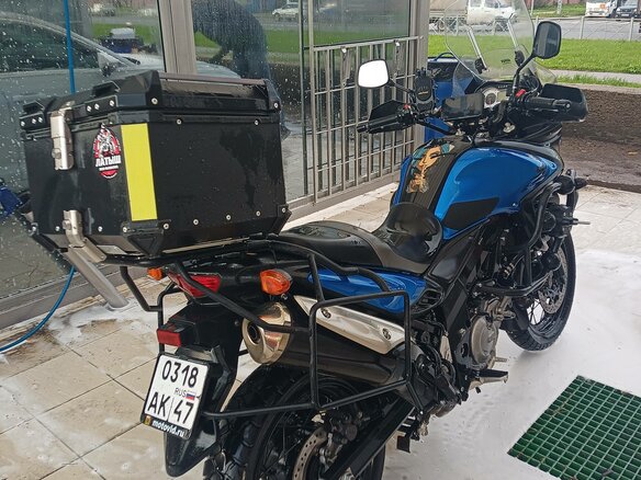 2014 Suzuki V-Strom DL 650, синий, 528000 рублей - вид 20