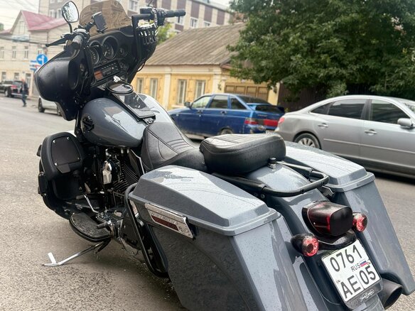 2000 Harley-Davidson Electra Glide, серый, 670000 рублей - вид 7