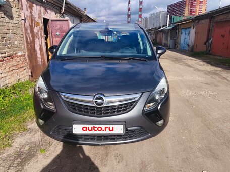 2012 Opel Zafira C, серый, 930000 рублей, вид 1