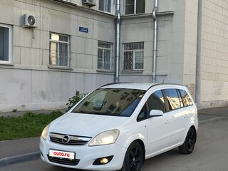 2008 Opel Zafira B Рестайлинг, белый, 670000 рублей, вид 3