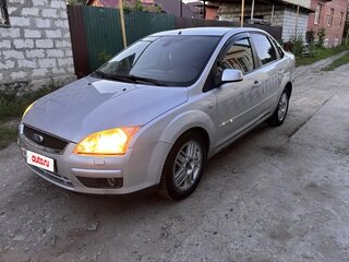 2007 Ford Focus II, серебристый, 375000 рублей, вид 1