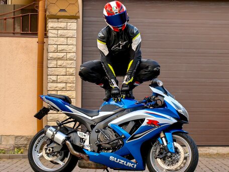 2009 Suzuki GSX-R 600, синий, 700000 рублей, вид 2