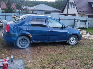 2006 Renault Logan I, синий, 120000 рублей, вид 5