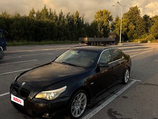 2006 BMW 5 серии 530i V (E60/E61), чёрный, 830000 рублей, вид 3