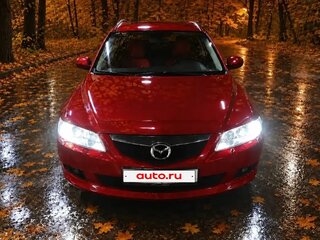 2005 Mazda 6 I (GG) Рестайлинг, красный, 475000 рублей, вид 3