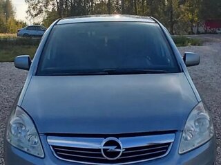 2009 Opel Zafira B Рестайлинг, серебристый, 500000 рублей, вид 1