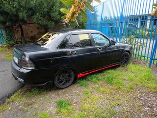 2011 Lada (ВАЗ) Priora I, чёрный, 460000 рублей, вид 4