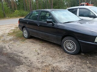 1990 Audi 80 IV (B3), чёрный, 125000 рублей, вид 2