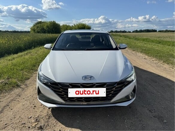 2022 Hyundai Elantra VII (CN7), белый - вид 7