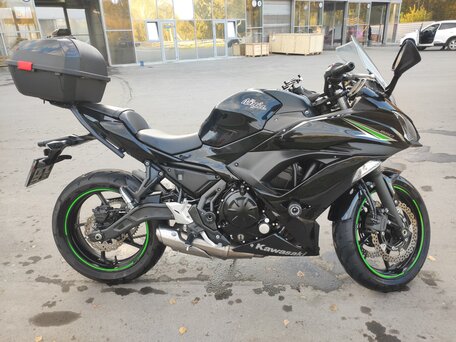 2017 Kawasaki Ninja 650, чёрный, 598000 рублей, вид 3
