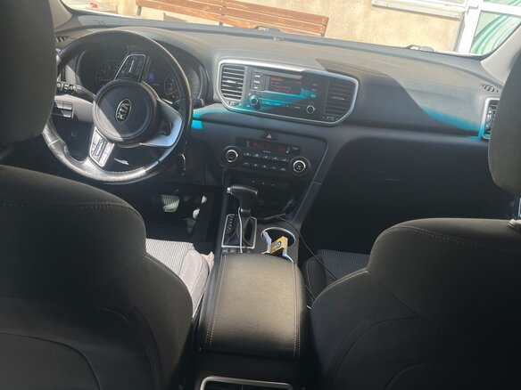 2021 Kia Sportage IV Рестайлинг, белый, 2190000 рублей - вид 8