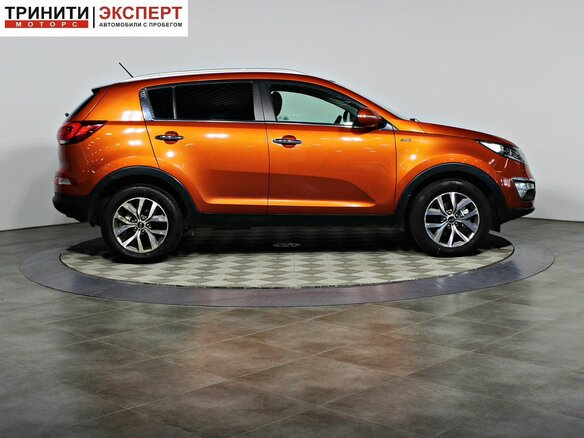 2014 Kia Sportage III Рестайлинг, оранжевый - вид 3