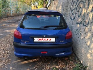 1999 Peugeot 206, синий, 250000 рублей, вид 3