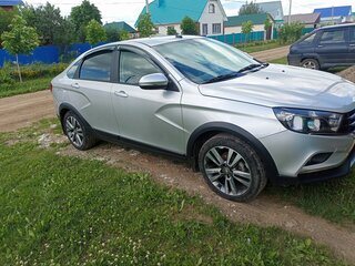 2019 Lada (ВАЗ) Vesta Cross I, серебристый, 1150000 рублей, вид 1