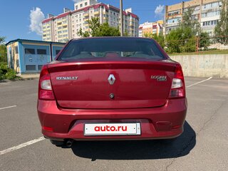 2010 Renault Logan I Рестайлинг, красный, 360000 рублей, вид 3