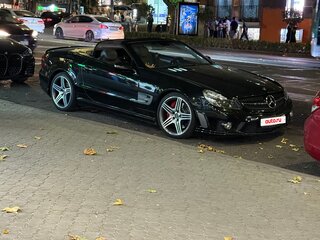 2002 Mercedes-Benz SL-Класс 500 5-speed V (R230), чёрный, 2250000 рублей, вид 3