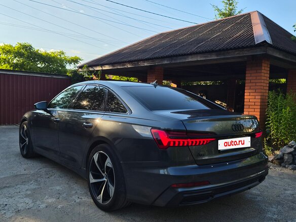 2019 Audi A6 45 TFSI V (C8), серый, 3550000 рублей - вид 6
