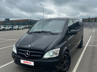 2014 Mercedes-Benz Vito 113 CDI L2 II (W639) Рестайлинг, чёрный, 1550000 рублей, вид 1