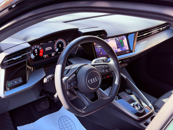 2023 Audi A3 35 TFSI Long IV (8Y), пурпурный, 2190000 рублей - вид 15