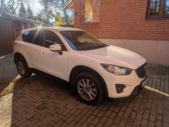 2015 Mazda CX-5 I Рестайлинг, белый, 1280000 рублей - вид 2