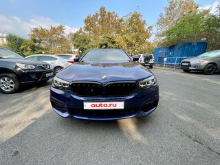 2018 BMW 5 серии 520d xDrive VII (G30/G31/G38), синий, 3650000 рублей, вид 3