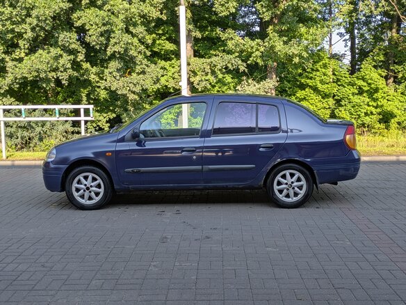 2002 Renault Clio II, синий, 215000 рублей - вид 7