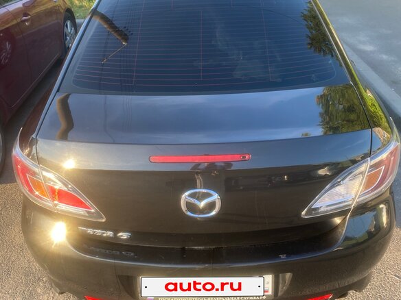 2012 Mazda 6 II (GH) Рестайлинг, чёрный, 640000 рублей - вид 2
