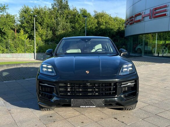 2025 Porsche Cayenne Coupé III Рестайлинг, чёрный - вид 1