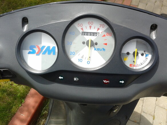 1998 Sym Jet 4 50, чёрный, 52000 рублей - вид 7