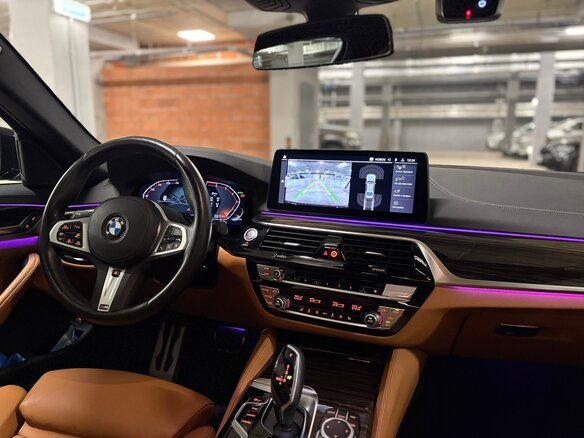 2022 BMW 5 серии 520i VII (G30/G31/G38) Рестайлинг, чёрный, 4950000 рублей - вид 11