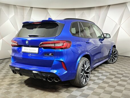 2021 BMW X5 M Competition III (F95), синий, 9000000 рублей, вид 2