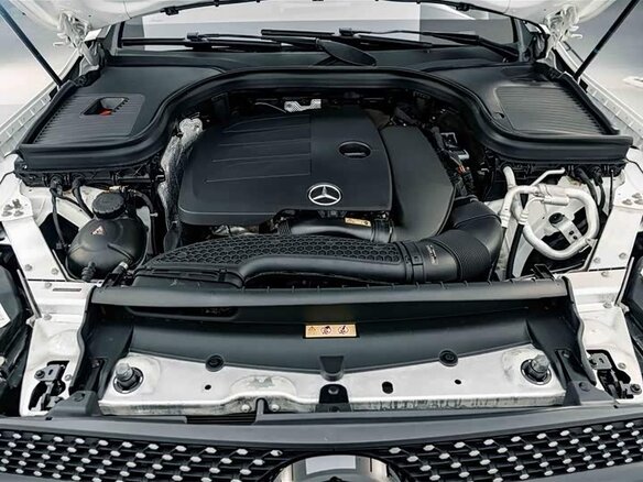 2022 Mercedes-Benz GLC Coupe 300 I (C253) Рестайлинг, белый - вид 12